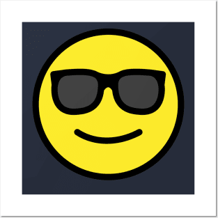 Sunglasses Emoji Posters and Art